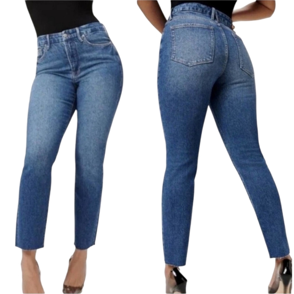 Good American Good Classic denim ankle jeans NWT Sz 31 W31 L28
